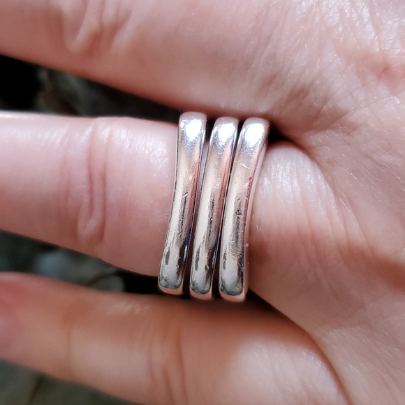 SILPADA Geometric .925 Sterling Silver Ring Size 8.5 - Picture 5 of 6